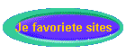 Je favoriete sites